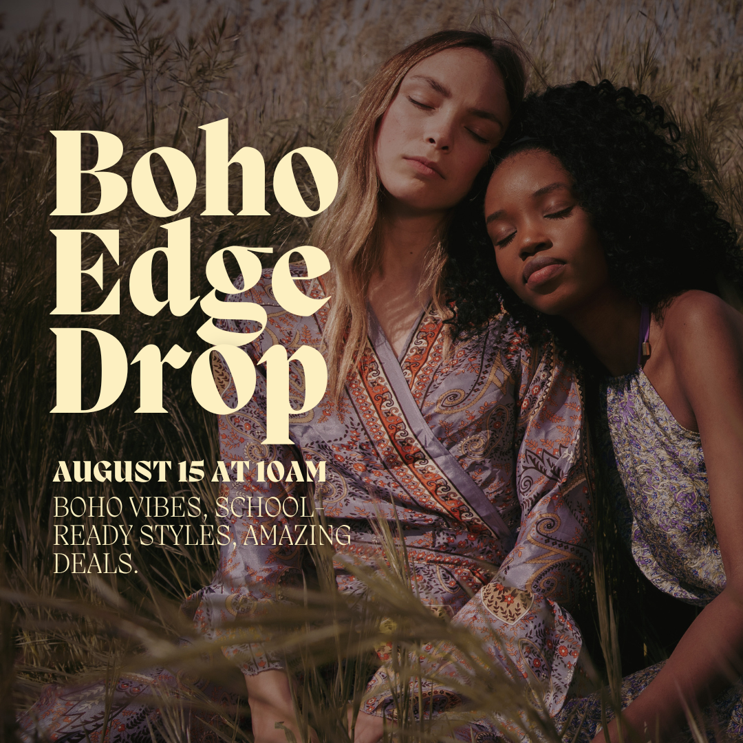 Boho Edge Drop